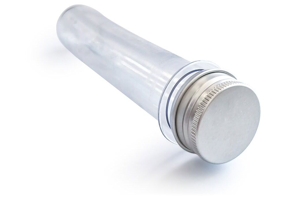 Reagenzglas mit Schraubverschluss