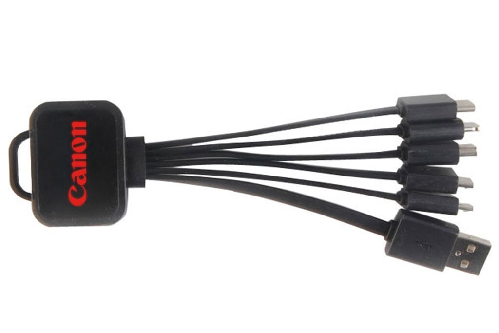 USB-Ladekabel mit LED-Logo