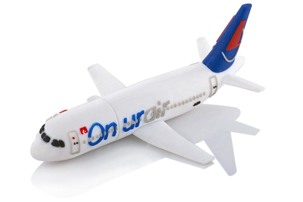 USB-Stick in Flugzeug-Form