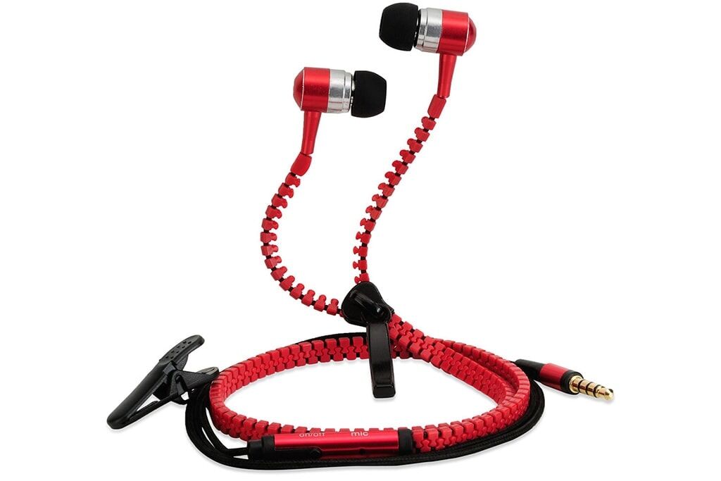 Reißverschluss-Kopfhörer Reißverschluss-Kopfhörer