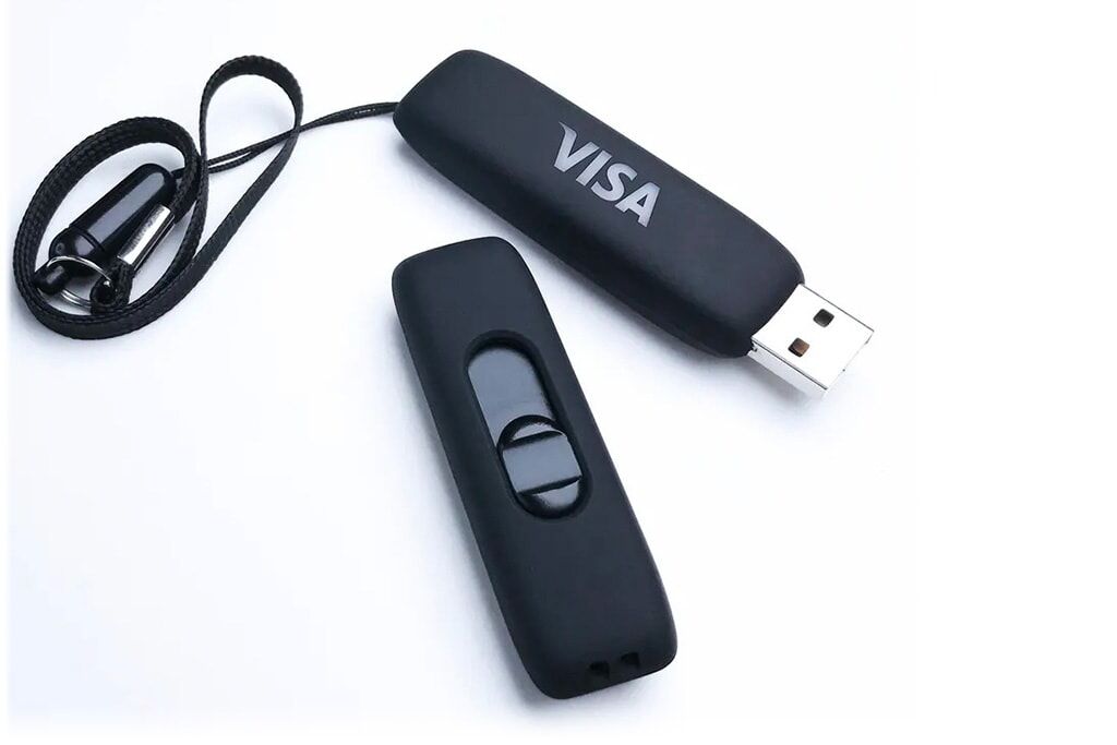 USB-Stick mit LED-Gravur und Leuchtlogo