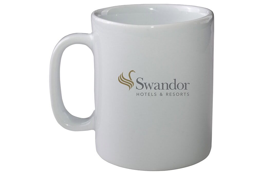 Weiße Tasse