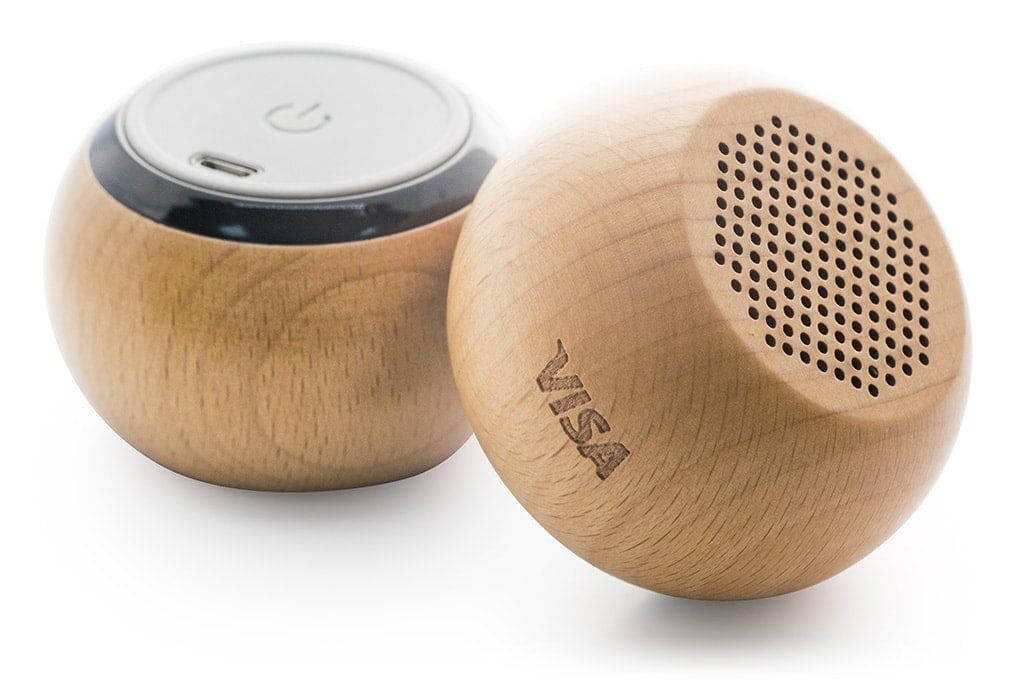TWS Holz Bluetooth Lautsprecher