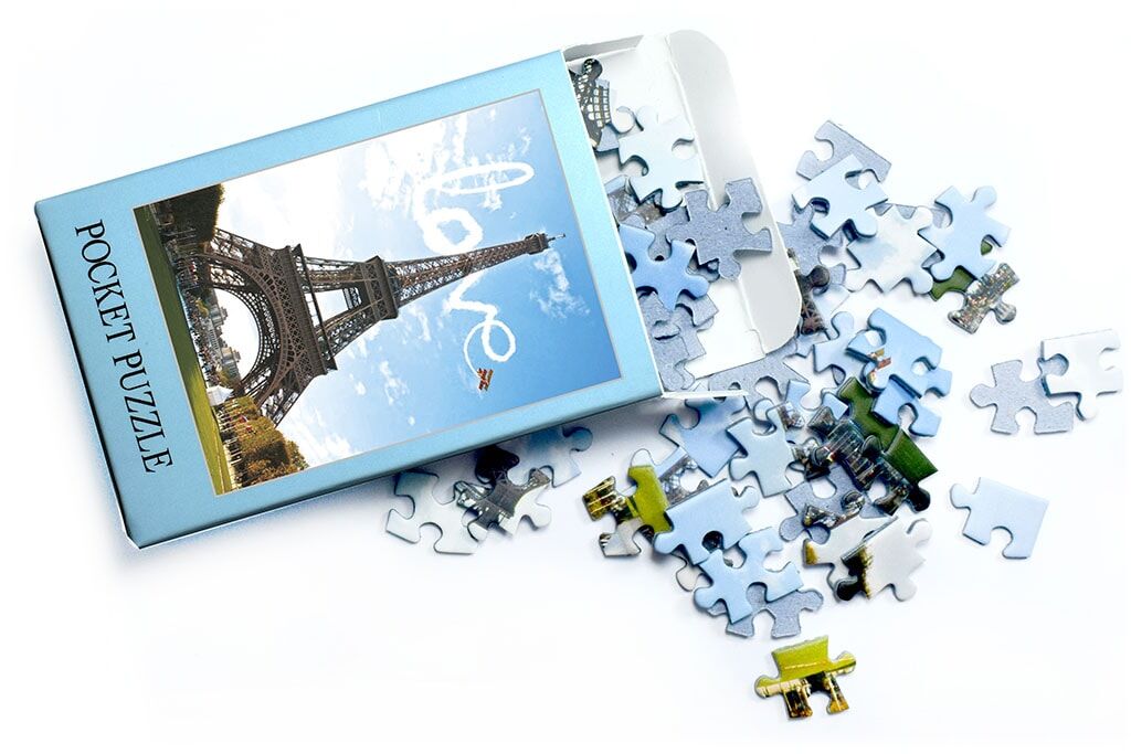 Individuelles Design-Taschenpuzzle