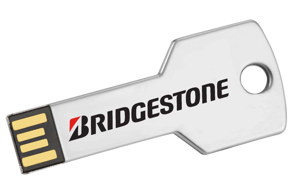 Metall USB-Stick in Schlüsselform